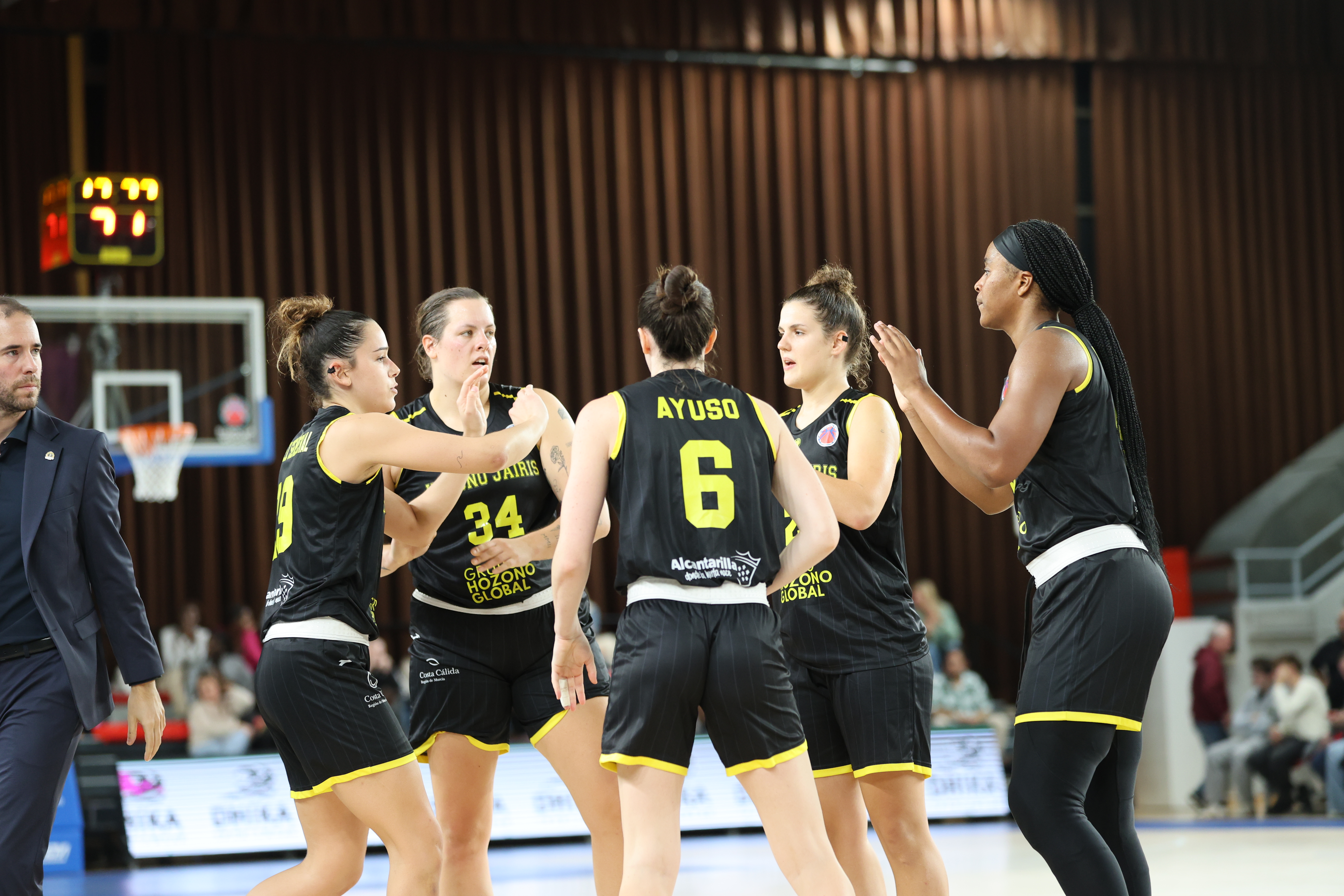 El Hozono Global Jairis vence en su visita a Bélgica y se clasifica a los PlayOffs de la EuroCup Women
