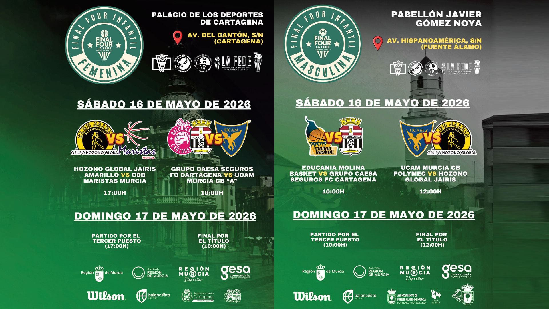 La cantera del Hozono Global Jairis afronta un intenso fin de semana de Final Four regionales