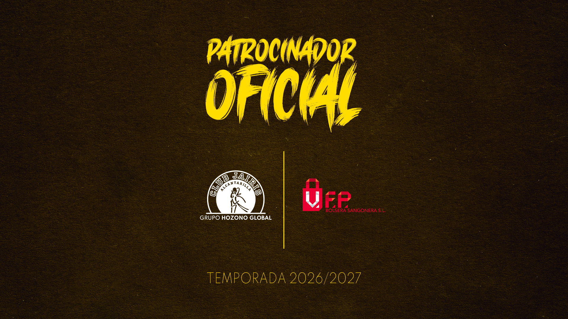 VFP Bolsera Sangonera, nuevo patrocinador del Hozono Global Jairis