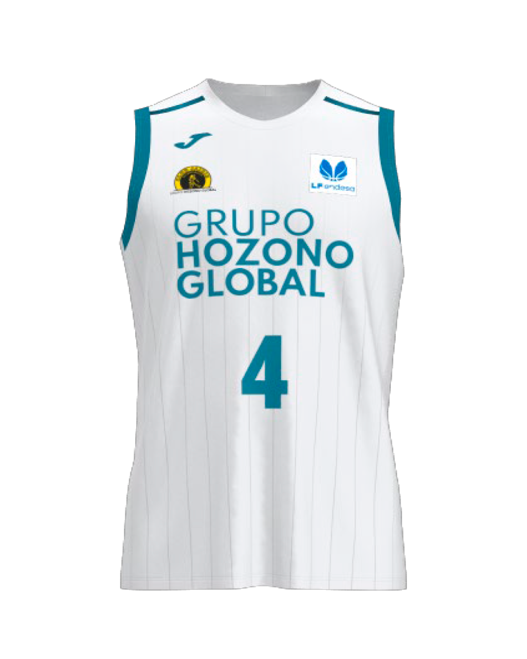 CAMISETA LF ENDESA BLANCA FRONTAL